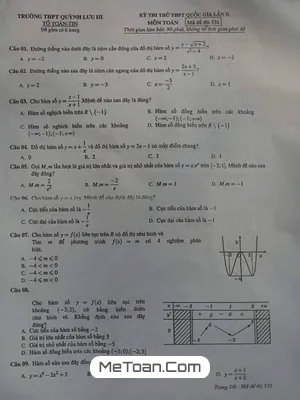 Đề thi thử THPT Quốc gia môn Toán trường THPT Quỳnh Lưu 3 - Nghệ An lần 2 năm 2017