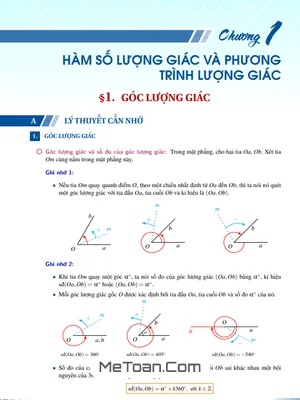 Bài Tập Toán 11 Chân Trời Sáng Tạo Học Kì 1