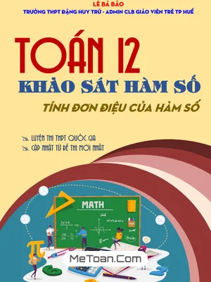 Khảo sát hàm số lớp 12: Chuyên đề Tính đơn điệu - Bài tập và Lời giải chi tiết