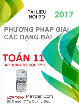 Phương Pháp Giải Các Dạng Bài Toán 11 Học Kỳ 2 - Nguyễn Tiến Đạt