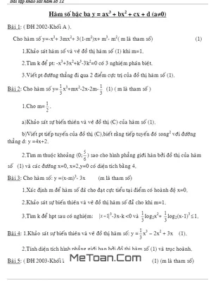 Tuyển chọn bài tập hàm số - Phạm Duy - PDF Tải xuống miễn phí