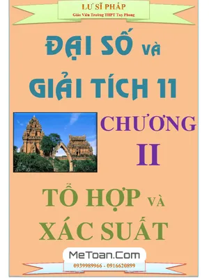 Chuyên Đề Tự Luận Và Trắc Nghiệm Tổ Hợp Và Xác Suất - Lư Sĩ Pháp