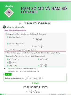 Bài Giảng Hàm Số Mũ Và Hàm Số Lôgarit Toán 11 - Kết Nối Tri Thức Với Cuộc Sống