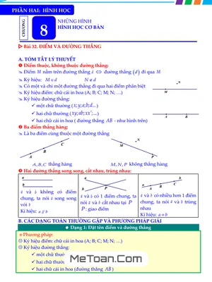 Phương pháp giải toán những hình hình học cơ bản Toán 6 KNTT