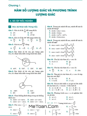 Đề Cương Ôn Tập Cuối Học Kì 1 Toán 11 Kết Nối Tri Thức Với Cuộc Sống