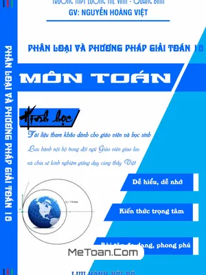 Phân Loại Và Phương Pháp Giải Toán 10 Phần Hình Học - Nguyễn Hoàng Việt