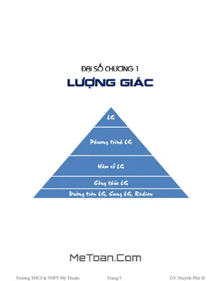 Tài Liệu Ôn Tập Toán 11 HK1 Của Thầy Huỳnh Phú Sĩ [PDF]