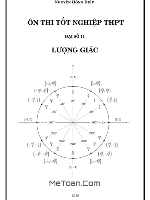 Ôn Thi THPT Quốc Gia Môn Toán: Chuyên Đề Lượng Giác - Thầy Nguyễn Hồng Điệp