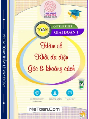 Tài Liệu Ôn Thi THPT Môn Toán Giai Đoạn 1 - Lê Văn Đoàn