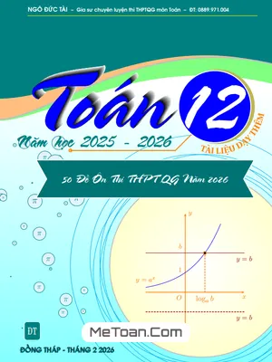 Tuyển tập 50 Đề Ôn thi THPT Quốc gia 2026 Môn Toán – Ngô Đức Tài