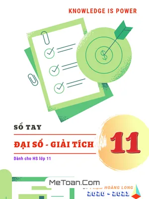 Sổ Tay Đại Số & Giải Tích 11 - Phạm Hoàng Long (PDF) - Tải Miễn Phí