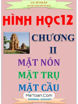 Chuyên Đề Mặt Nón, Mặt Trụ, Mặt Cầu - Lư Sĩ Pháp