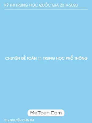 Tuyển Tập Câu Hỏi Trắc Nghiệm Môn Toán 11 Có Đáp Án Và Lời Giải