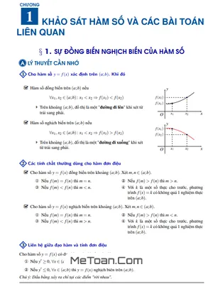 Khảo Sát Hàm Số Và Các Bài Toán Liên Quan - Phùng Hoàng Em