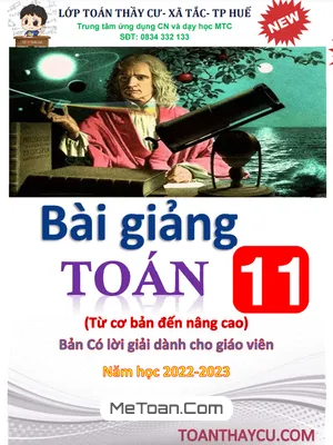 Bài Giảng Toán 11 Từ Cơ Bản Đến Nâng Cao - Trần Đình Cư