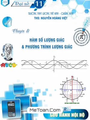 Chuyên Đề Hàm Số Lượng Giác Và Phương Trình Lượng Giác - Nguyễn Hoàng Việt