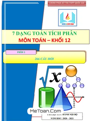 7 Dạng Toán Tích Phân Thường Gặp Trong Giải Tích 12