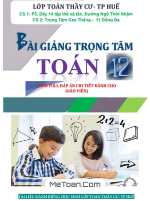 Bài Giảng Trọng Tâm Toán 12