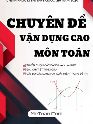 Cẩm Nang Luyện Thi THPT Quốc Gia: Chuyên Đề Vận Dụng Cao Giải Tích 12