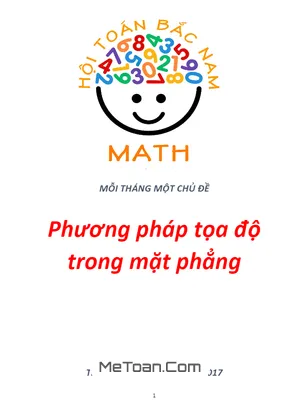 Chuyên Đề Phương Pháp Tọa Độ Trong Mặt Phẳng - Nguyễn Bá Hoàng