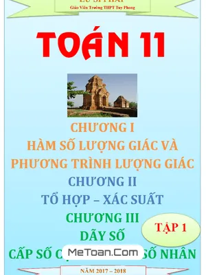 Phân Dạng Và Bài Tập Đại Số Và Giải Tích 11 Học Kỳ I - Lư Sĩ Pháp