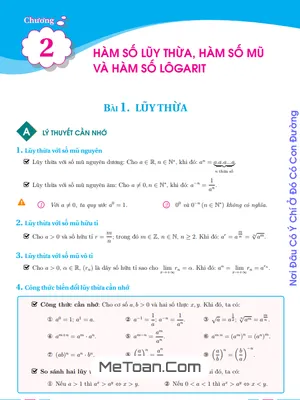 Chuyên Đề Hàm Số Lũy Thừa, Hàm Số Mũ Và Hàm Số Lôgarit - Phạm Hùng Hải