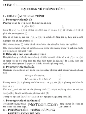 Bài Tập Phương Trình Và Hệ Phương Trình Có Lời Giải Chi Tiết - Nguyễn Phú Khánh, Huỳnh Đức Khánh