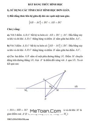 Chuyên Đề Bất Đẳng Thức Và Cực Trị Hình Học Ôn Thi Vào Lớp 10