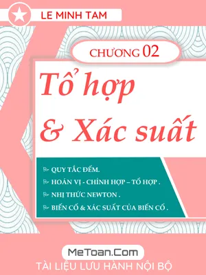 Chuyên Đề Tổ Hợp Và Xác Suất - Lê Minh Tâm