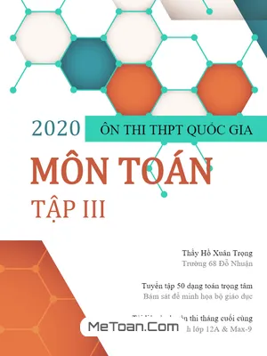 Tài Liệu Ôn Thi THPT Quốc Gia Môn Toán - Hồ Xuân Trọng