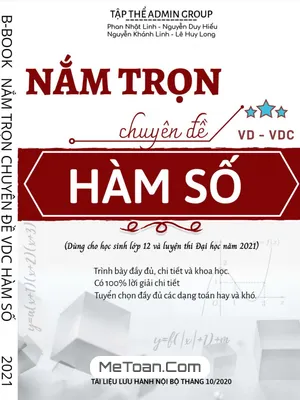 Nắm Trọn Chuyên Đề Hàm Số