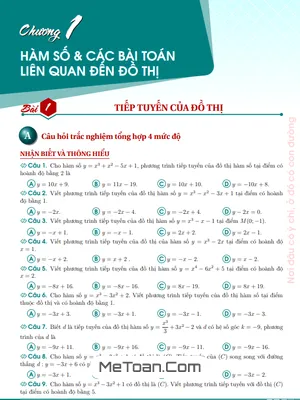 Hàm Số Và Các Bài Toán Liên Quan Đến Đồ Thị - Nguyễn Hoàng Việt