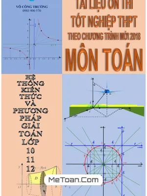 Tài Liệu Ôn Thi Tốt Nghiệp THPT Môn Toán Theo Chương Trình GDPT 2018