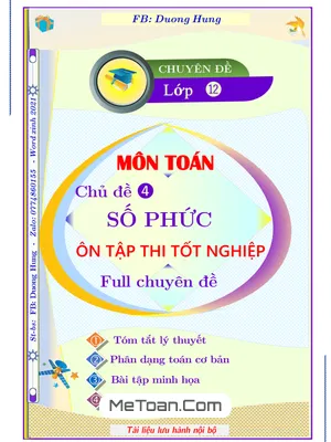 Chuyên Đề Số Phức Cho Học Sinh Trung Bình - Yếu - Dương Minh Hùng