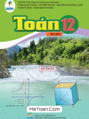 Sách Giáo Khoa Toán 12 (Tập 1) (Cánh Diều)