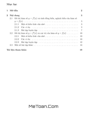 Phân tích Đồ Thị Hàm Số y = f'(x) và Ứng Dụng - Phạm Văn Đức