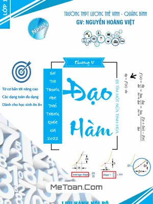 Chuyên Đề Đạo Hàm Lớp 11 - Nguyễn Hoàng Việt