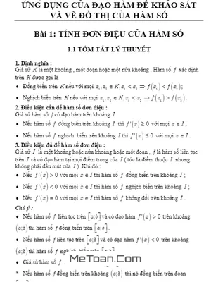 Chuyên Đề Khảo Sát Hàm Số - Nguyễn Phú Khánh - Tải Xuống Miễn Phí
