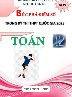 20 Đề Ôn Tập Bứt Phá Điểm Số Kỳ Thi THPT Quốc Gia 2023 Môn Toán