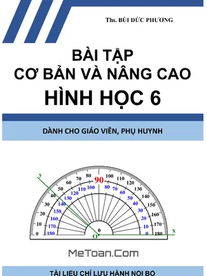 Bài Tập Cơ Bản Và Nâng Cao Hình Học 6 - Bùi Đức Phương