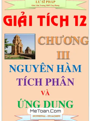 Chuyên Đề Nguyên Hàm, Tích Phân Và Ứng Dụng - Lư Sĩ Pháp