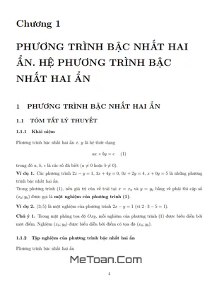 Các Chuyên Đề Học Tập Toán 9 Học Kì 2