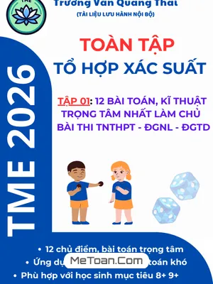 12 Bài Toán, Kĩ Thuật Trọng Tâm Nhất Làm Chủ Bài Toán Tổ Hợp – Xác Suất