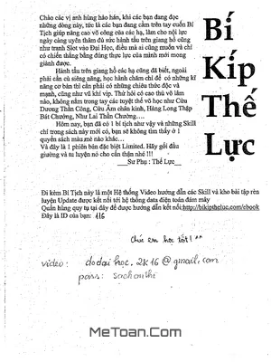 Bí Kíp Thế Lực 2016: Cẩm Nang Luyện Thi THPT Quốc Gia Toán Học