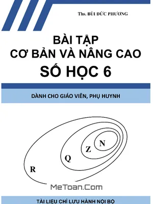 Bài Tập Cơ Bản Và Nâng Cao Toán 6 - Bùi Đức Phương