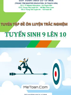 Bộ Đề Trắc Nghiệm Ôn Thi Vào Lớp 10 THPT Môn Toán