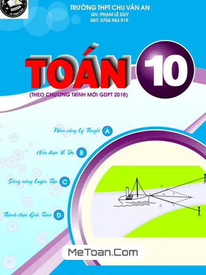 Tài liệu Học Tập Toán Lớp 10: Lý Thuyết & Bài Tập Theo Chương Trình GDPT 2018