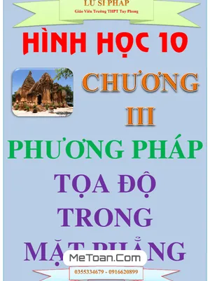 Tài Liệu Phương Pháp Tọa Độ Trong Mặt Phẳng - Lư Sĩ Pháp