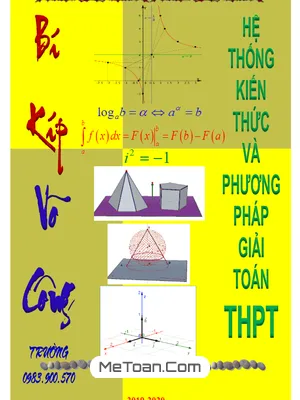 Hệ Thống Kiến Thức Và Phương Pháp Giải Toán THPT - Võ Công Trường