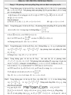 Bài Tập Tọa Độ Không Gian Phân Theo Dạng Có Lời Giải Chi Tiết - Trần Sĩ Tùng